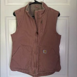 Small Carhartt Sherpa lined vest